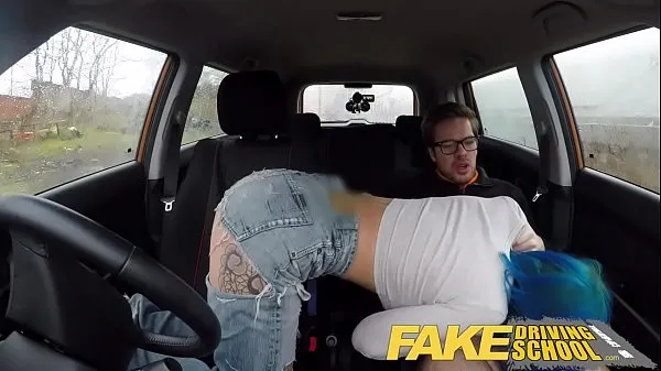HD Fake Driving Instructor cums over learners pussy after anal مقاطع ميجا