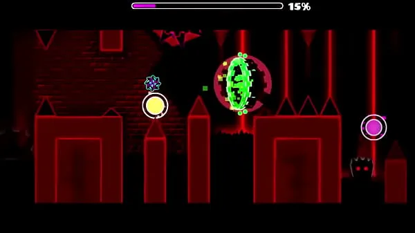 HD Geometry Dash - Night Terrors [DEMON] - By Hinds (On Stream mega Clips