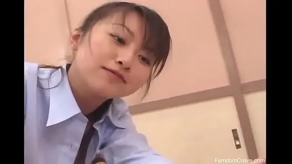 HD Asian teacher punishing bully with her strapon میگا کلپس