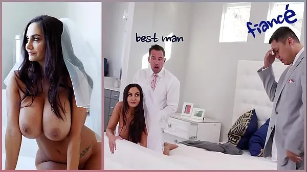 HD BANGBROS - Big Tits MILF Bride Ava Addams Fucks The Best Man clip lớn