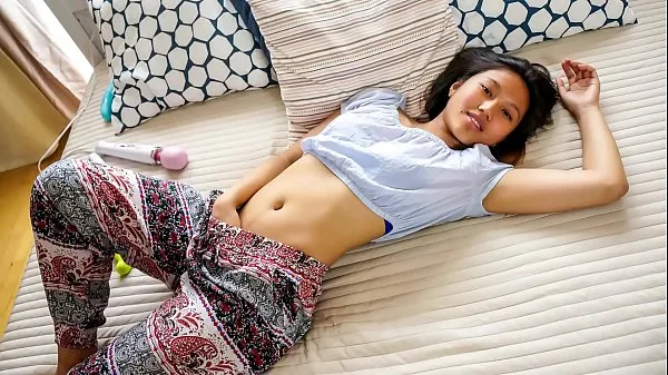 HD QUEST FOR ORGASM - Asian teen beauty May Thai in for erotic orgasm with vibrators mega klipek