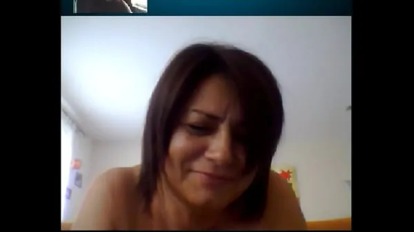 HD Italian Mature Woman on Skype 2 megaclips