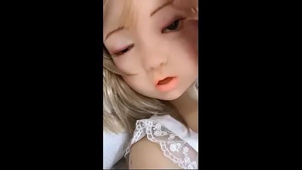 HD 106cm Yoyo Young sex doll teen girl silicone realistic from mega posnetki
