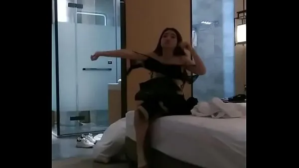 HD Filming secretly playing sister calling Hanoi in the hotel megaklipp