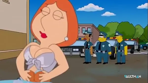 HD Sexy Carwash Scene - Lois Griffin / Marge Simpsons คลิปขนาดใหญ่