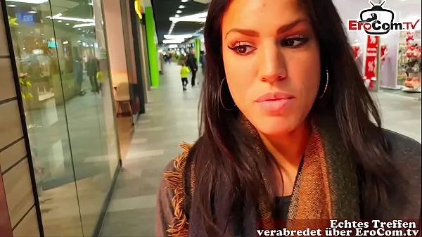 HD German amateur latina teen public pick up in shoppingcenter and POV fuck with huge cum loads mega Clips