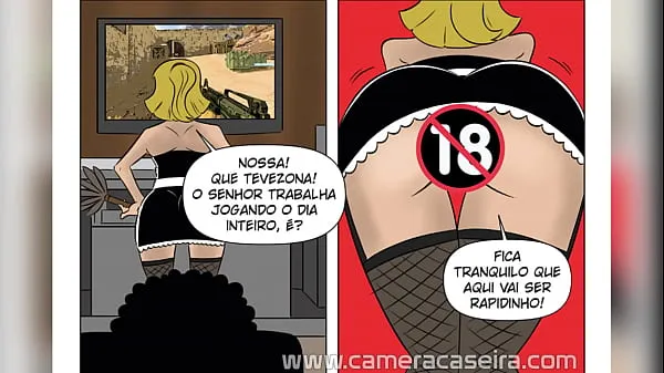 高清Comic Book Porn (Porn Comic) - A Cleaner's Beak - Sluts in the Favela - Home Camera大型剪辑
