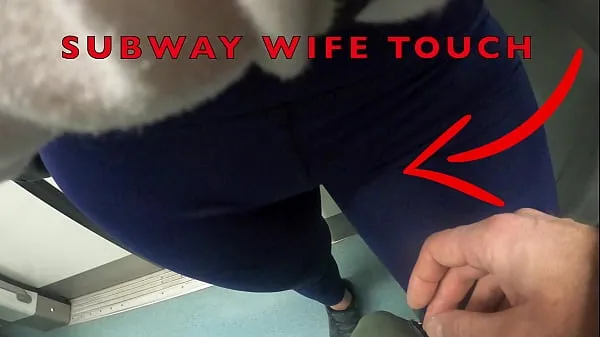 HD My Wife Let Older Unknown Man to Touch her Pussy Lips Over her Spandex Leggings in Subway mega posnetki