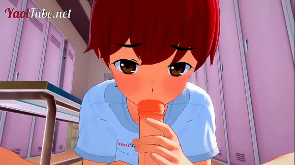 HD Yaoi 3D - Naru x Shiro [Yaoiotube's Mascot] Handjob, blowjob & Anal clip lớn