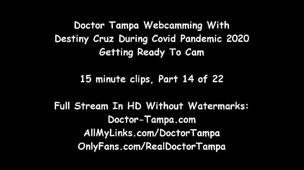 HD sclov part 14 22 destiny cruz showers and chats before exam with doctor tampa while quarantined during covid pandemic 2020 realdoctortampa میگا کلپس