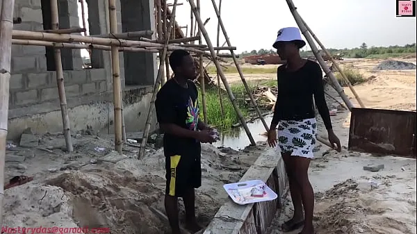 HD I HAD SEX WITH A SACHET WATER HAWKER IN A CONSTRUCTION BUILDING IN LAGOS mega Clips