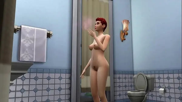 HD MILF Fuck The Delivery Man While Husband's Taking A Nap (The Sims | 3D hentai mega Clips