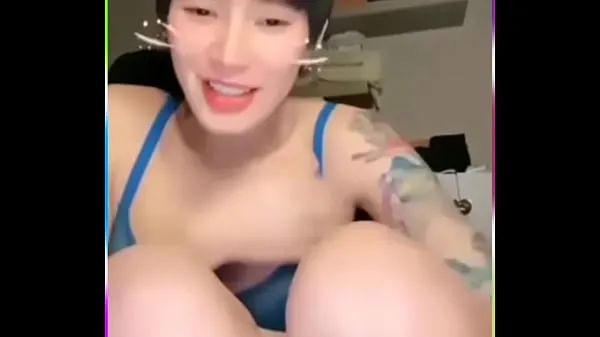 HD Clip of Nong Sammy, live, take it off, big tits, beautiful pussy, very horny, very cool Ep.6 میگا کلپس