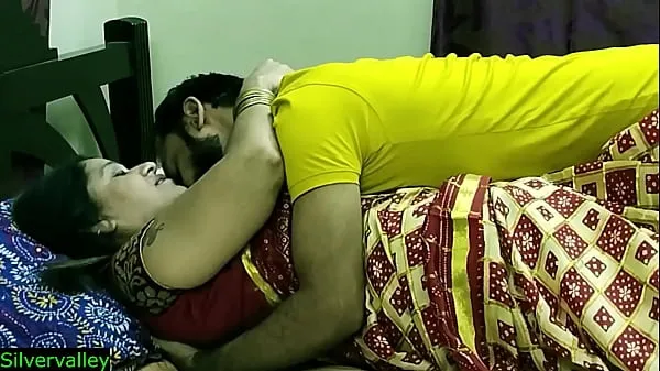 HD Indian xxx sexy Milf aunty secret sex with son in law!! Real Homemade sex คลิปขนาดใหญ่