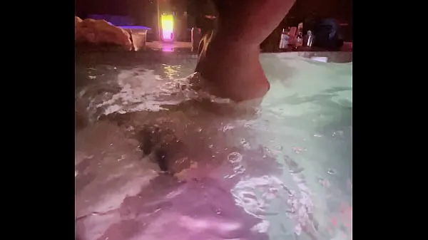 HD Cuckold filming in the pool, under the water mega Clips