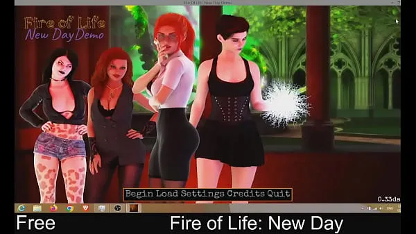 HD Демонстрация нового дня Fire of Life мегаклипы