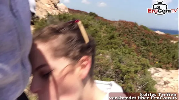 HD German skinny amateur young woman giving public blowjob in mallorca مقاطع ميجا