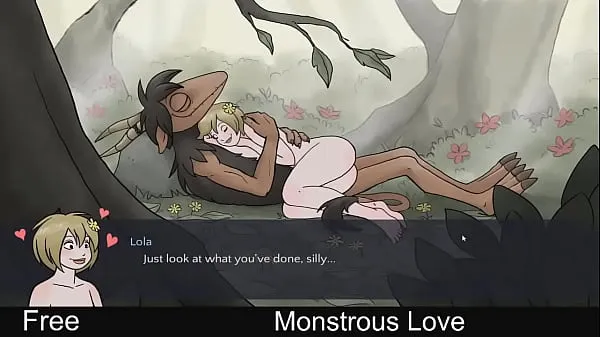 HD Monstrous Love Demo (демонстрационная игра Steam) Сексуальный контент, Нагота, NSFW, Симулятор свиданий, 2D мегаклипы