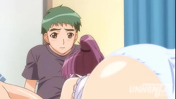 La sorellastra più grande e arrapata seduce il suo fratellino di 18 anni - Hentai Uncensored [Sottotitolatomega clip HD