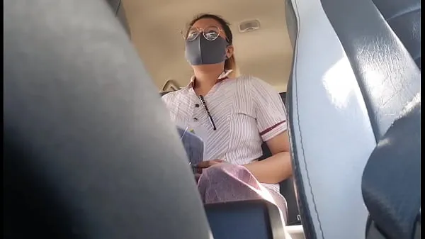 HD Pinicked up teacher and fucked for free fare คลิปขนาดใหญ่