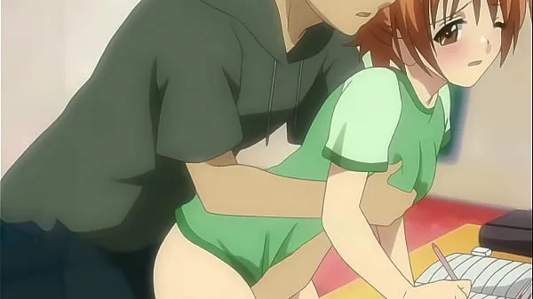 高清Older Stepbrother Touching her StepSister While she Studies - Uncensored Hentai大型剪辑