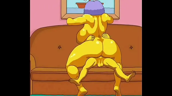 HD Selma Bouvier from The Simpsons gets her fat ass fucked by a massive cock megaleikkeet