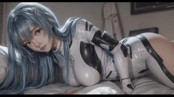 HD AI generated Rei Ayanami asking for a cock mega Clips