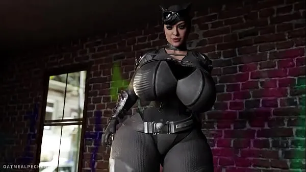 HD Cat Woman get a big dick in her ass mega klip