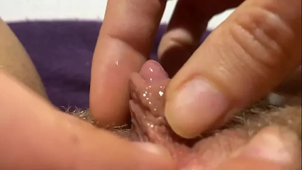 HD huge clit jerking orgasm extreme closeup clip lớn