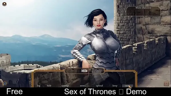 HD Sex of Thrones (бесплатная демо-игра в Steam) Визуальный роман мегаклипы