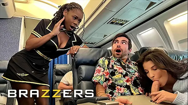HD Lucky Gets Fucked With Flight Attendant Hazel Grace In Private When LaSirena69 Comes & Joins For A Hot 3some - BRAZZERS mega Clips