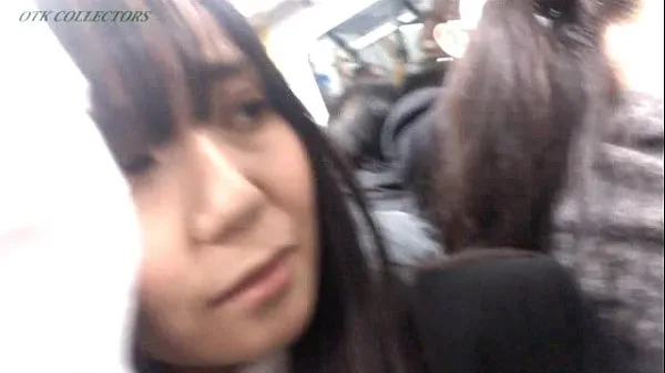 HD Real in Japanese train mega klip